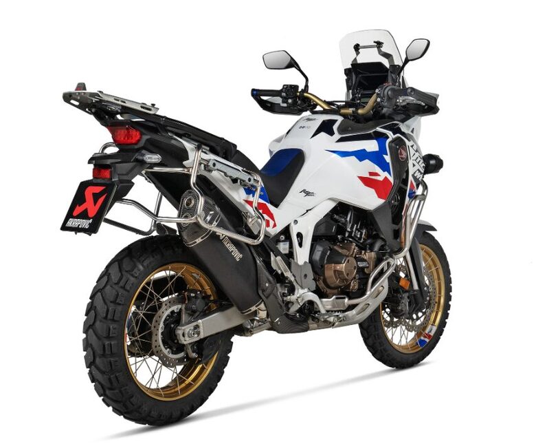 HONDA CRF 1100 L AFRICA TWIN 24-25  Escape Akrapovic homologado em titânio 